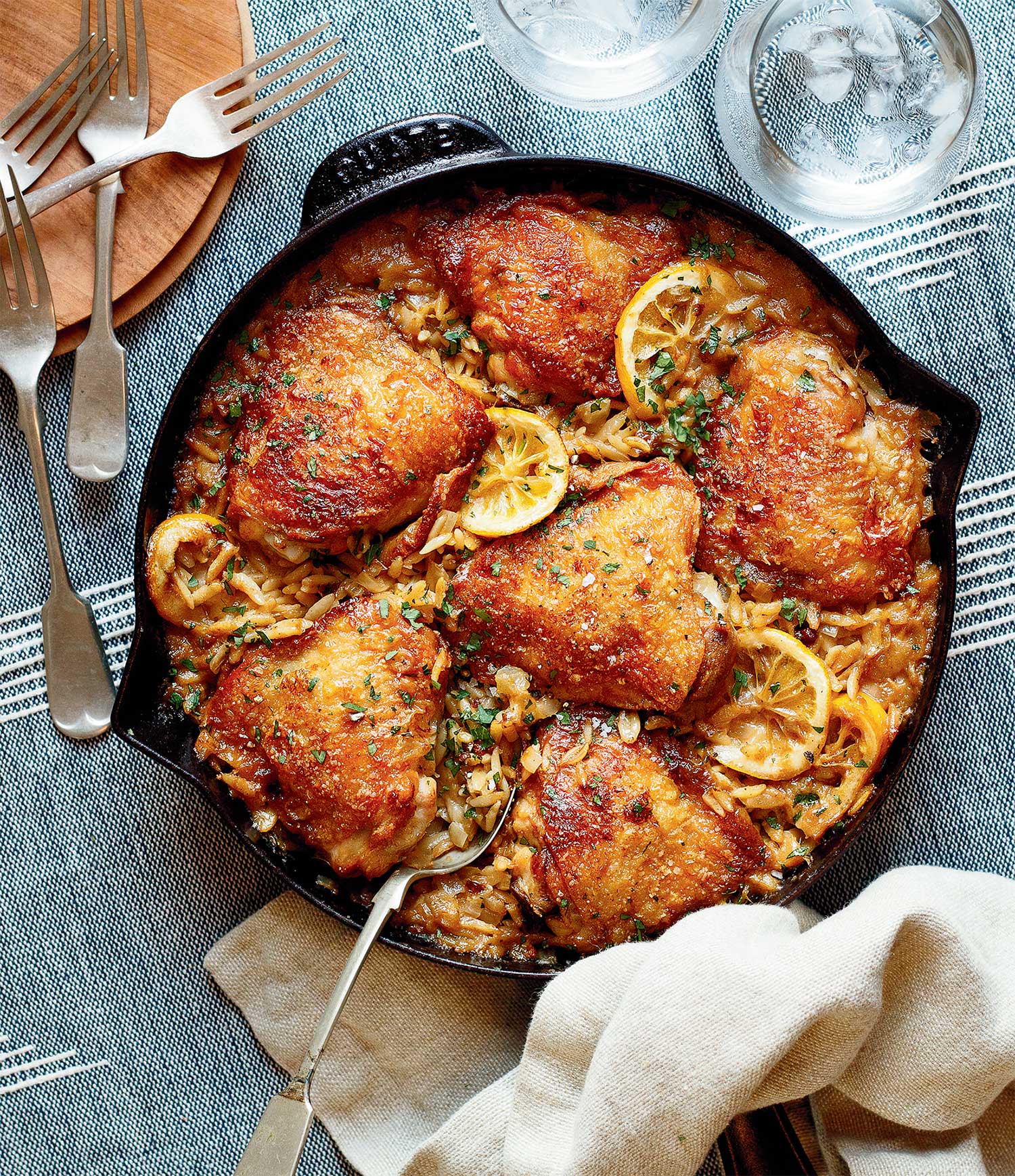 One-Pot Chicken with Orzo and Sun-Dried Tomatoes | Penguin Random House ...