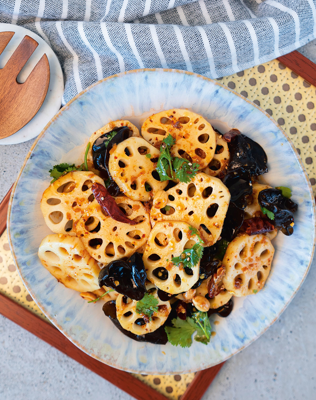 Spicy Lotus Root Salad | Penguin Random House Canada